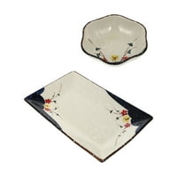 ROSARIVAE japanske stil sušijske ploče Izvrsna ploča od odrecka Keramička hrana