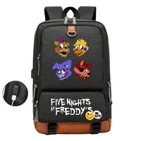 Bzdaisy multi-džepna ruksaka s USB punjenjem za prijenosnog računala za 15 '' - pet noći u Freddyjevom unisku za djecu Teen