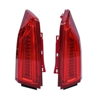 Zhdnbhnos Lijevo i desno repno svjetlo Puna LED stražnja svjetiljka za Cadillac Ats Sedan 2013- Crvena leća