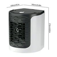 LI HB Trgovina Mini kondicionirani ventilator Radne površine Cooler Fan Mini Curling Ventilator Prijenosni