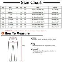Frostluinai traperice traper hlače za žene čišćenje ženske elastične strugove Trupke za ispis tankog rastezanja mršavih hlača pantalone