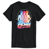 David Bowie - Bowie 3D - Muška grafička majica kratkih rukava