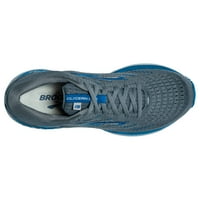 Brooks muški glicerin GTS Podrška za cipele za trčanje - kamenolome siva tamno plava - 8.5