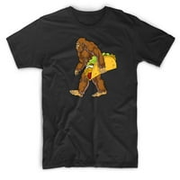 Muška Bigfoot Taco F Crna majica X-Veliki