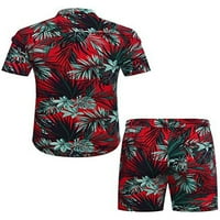 Kayotuas Muška košulja na Havajskim setovima spušta majica kratkih rukava casual kratka, do veličine