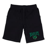 Sveučilište Binghamton Bearcats Premium Fleece kratke hlače crne male