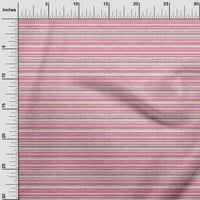 Onuone pamučne svilene ružičaste tkanine geometrijske preklapajuće pruge haljina materijalna tkanina