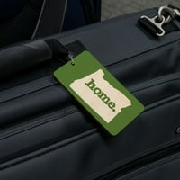 OREGON ili Početna država Čvrsta zelena zvanično licencirani kofer za prtljagu za prtljagu od drveta