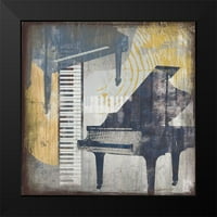 Fischer, David Black Moderni uokvireni muzej Art Print pod nazivom - klaviri