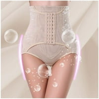 Odeerbi Slawewear za žene Tummy Control BodySuit Abdopants Trostruko ojačane hlače za oblikovanje karoserija u obliku strugoga trbuh stražnjice Korzetni gaćice Slika
