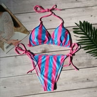 Bikini Chain Plivanje Plivanje kupaći kostim Ženski up setovi Monokini podstavljeni bikini kupaći kostimi