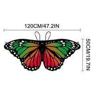 Li HB Store Butterflyback Viseći leptirDecorativni ballonski list za igračke Butterflycloak Garden Dekoracija
