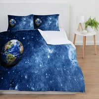 Novo modna posteljina Poklopac posteljina vruća prodaja 3D zvjezdanog neba tiskanog kompleta Coverter