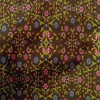 Onuone pamučne kambričke tkanine odlazi i cvjetne isječke umjetničke tkanine otisci sa dvorištem širom