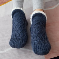 CUOFF Spremne čarape za žene nove tkane i baršunaste zatvorene papuče zbogom do omamljenost Bol i oticanje