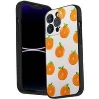 Kompatibilan sa iPhone Pro telefonom, naranči za slučaj silikonske zaštite za TEEN Girl Boy Case za iPhone Pro