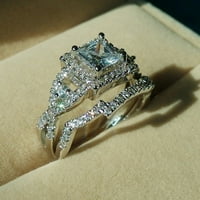 Ulični srebrni prsten prekogranični europski i američki modni ženski prsten