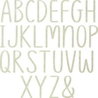 Neobjavljene drvene 5 '' krem ​​breskve slovo y, palika abeceda A-Z
