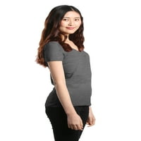 Shop4ever Ženska kalifornijska država u Kaliforniji Retro Horizon Slim Fit V-izrez majica Veliki heather