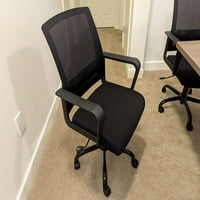 Ergonomska stočna stolica za kotrljanje s izvršnim lumbalnim nosačem i podesivim okretnim dizajnom za