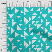Onuone organski pamučni poplin Twill tkaninski trokut geometrijski otisci tkanine širom dvorišta