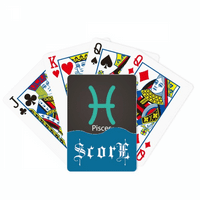 March Ribe Constellacijski uzorak Score Poker igračka kartica INDE IGRE