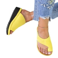 Lacyhop Womens Wedge Sandale Ljetni slađali klizne na klizaču Sandal unutarnji vanjski lagane casual