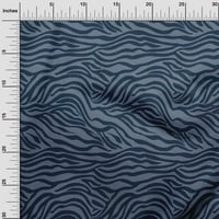 Onuone pamuk poplin mornarsko plava tkanina skinova životinja šiva za obrtna projekta Tkanini otisci
