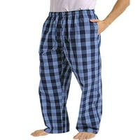 Niveer muške pune dužine elastične struine pantalone za muškarce Ležerne prilike sa džepovima Jogger Crckstring Midrista pantalona