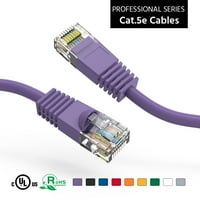 8ft CAT5E UTP Ethernet mreže za podizanje kabela Gigabit LAN mrežni kabel RJ brzi patch kabel, ljubičasta