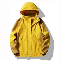 JUEBONG CALUT CLEACHINSI kišni kaputi vjetroviti jakna za žene s kapuljačom laganim kaputom Softshell jakna na otvoreni vodootporni vjetar za putovanja i više