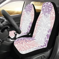 Set prekrivača autosjedalice Dahlia Pinnata cvijet Universal Auto prednja sjedala Zaštitni za auto,