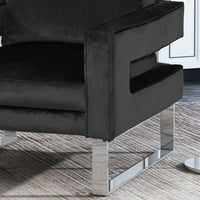 Lightle Velvet fotelja, povratak Materijal materijala Detalji: poliuretane, okvirni materijal: čvrsta