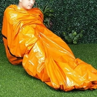 Zadebljana PE narandžasta hitna izolacija pokrivačica za spavanje za spavanje u hitnim preživljavanjem