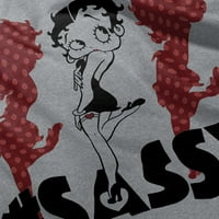 Retro Betty Boop Hashtag Sassy Youth Majica Tee Girls Infent Toddler Brisco Brends 2T