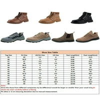 Colisha muškarci Radne čizme klizač otporna na zaštitu čizme čelične cipele za sigurnosne cipele na