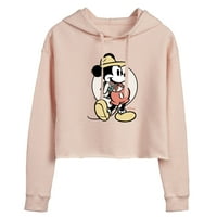 Disney - Mickey Mouse - Explorer Mickey - Juniors obrezan pulover Hoodie
