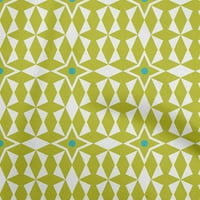 Onuone viskoza šifon svijetlo zelena tkanina Geometrijska šivaća tkanina od dvorišnog tiskanog diy odjeće