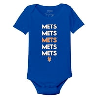 Dojenčad Tiny Turpap Royal New York Mets Slođen bodysuit