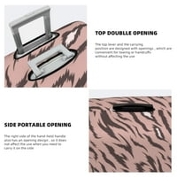 Poliesterski elastični poklopac prtljage, modni leopard Print Pastels uzorak zaštitni za zaštitni kofer