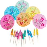 Fdelink papirnati naljepnica tropska parasola pića voće naljepnica parasoli za piće papir na kuhinji i blagovaonicu i bar