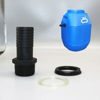 Priključak za previđanje rezervoara za vodu za vodu 1in + perilica i orah odgovara 1in cijevi za preljevu