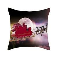 Fnochy soba Clearnce Clearble Božićni kauč na razvlačenje kućno dekor jastuk za jastuk