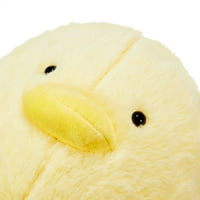 Pudcoco plišana lutka slatka jastuk crtane male žute patke meka plišana igračka