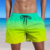 Muške kratke hlače Ljetne gradijent boje Boja Brzi sušenje Sportske hlače Casual Swim Kratki mužjak