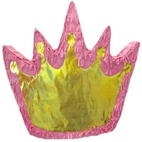 APINATA4U PINK & Gold Crown Pinata