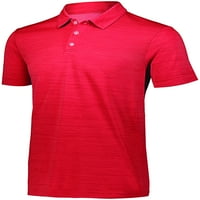 Holloway SportSvear na prugasto Polo Scarlet 222556