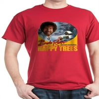 Cafepress - Bob Ross tamna majica - pamučna majica