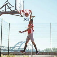 Carlendan 15 Vanjski zatvoreni košarkaški obruč set viseći zidni metalni košarkaški obruč i mreža za odrasle dečije obuku