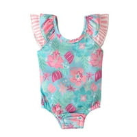 Kali_store djevojke 'kupaći kostimi djevojke srušili kupaći kostim, jedna cvjetna bikinija plaža kupaći
